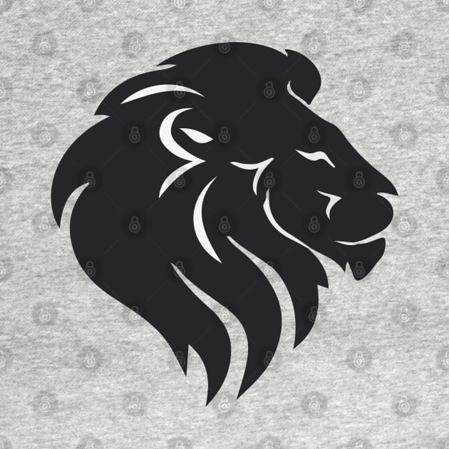 Lion Head Design by Seven Seven t